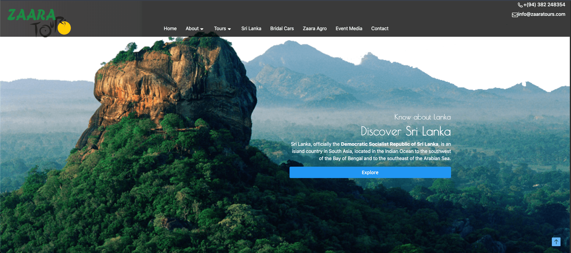 Zaara Tour Official Website